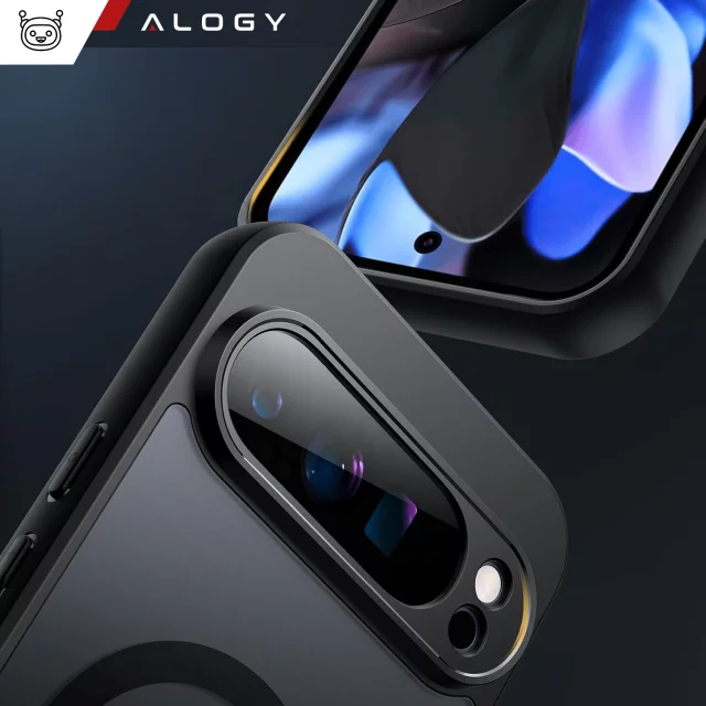 Google Pixel 9 Pro Case Alogy MagSafe Hybrid Matte Case MagMat Matte Black