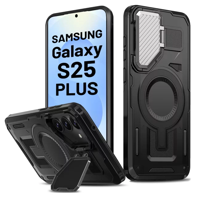 Pouzdro pro Apple iPhone 16 Pro Max Alogy Anti-Shock Hybrid Case pro MagSafe Transparent