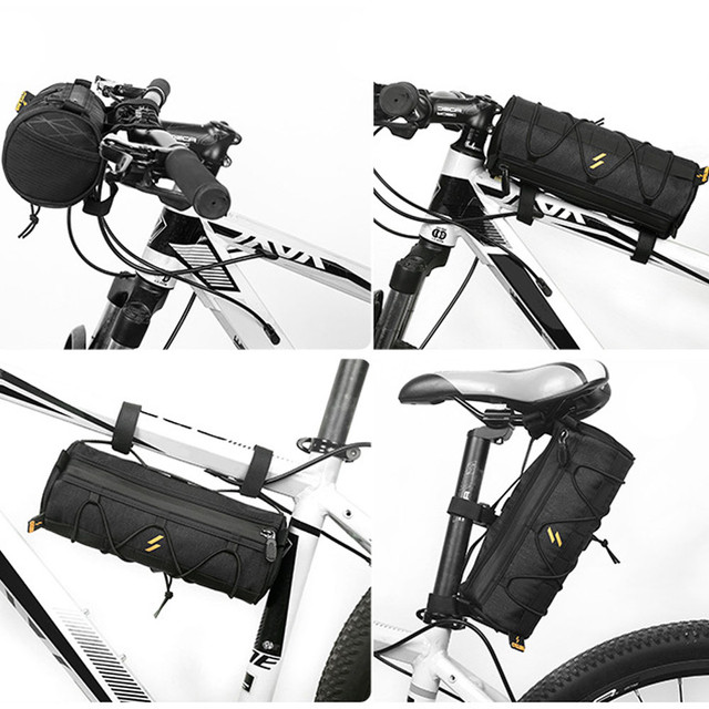 Alogy Bike Bag Wheel Bar Bicycle Pannier Waterproof Bike Pouch 2.5L Black