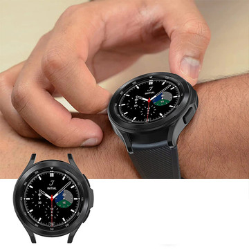 Silikonové pouzdro pro Huawei Watch GT 2 Sport / Classic 46mm Alogy pouzdro Black