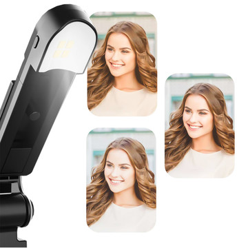 Alogy Holder Wireless Selfie Stick Bluetooth foldable Tripod Mini tripod for phone with LED light
