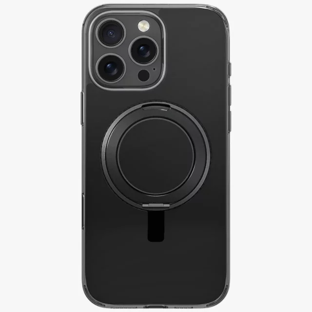 Etui UNIQ Swivix 360 Rotating Kickstand Czarny do iPhone 16 Pro Max