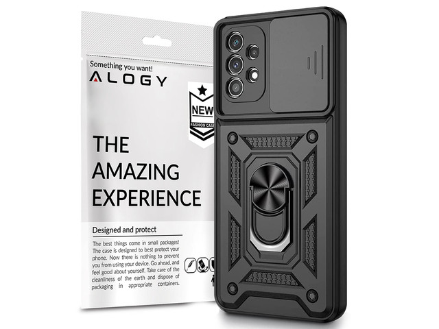 Alogy Camshield Stand Ring case with camera cover for Samsung Galaxy A32 5G