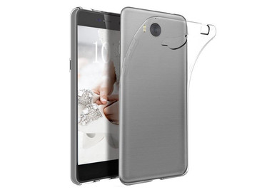 Alogy Silikonhülle Hülle für Huawei Y5 Y6 2017 transparent