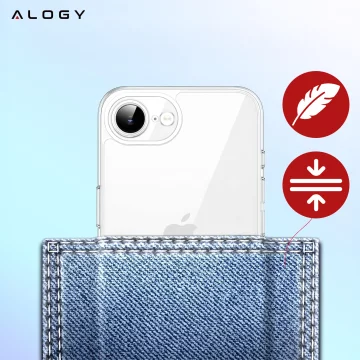 Pouzdro pro Apple iPhone 16 Pro Max Alogy Anti-Shock Hybrid Case pro MagSafe Transparent