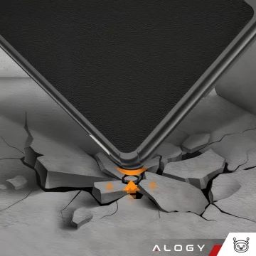 Skleněné pouzdro pro Xiaomi Mi Pad 6 / 6 Pro 11" 2023 Tablet Pouzdro Alogy Book Cover Case Black Stylus Zdarma
