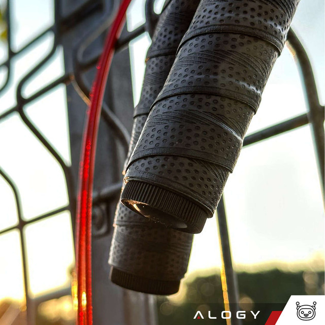 Adjustable boxing rope Crossfit Fitness Alogy Sport with replaceable links 300cm bearings comfortable Black