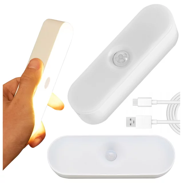 Alogy Sensor Lamp Night Light with Motion Sensor 14cm Magnetic Desk Cabinet Lamp White