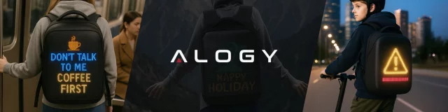 Alogy Plug Extender rozbočovač zásuvek rozbočovač adaptér prodlužovací kabel s indukční nabíječkou Qi 4x EU zástrčka 4x USB 2x USB-C Černá