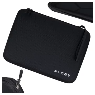Laptop Sleeve, MacBook Air Pro 13.3" Alogy Hard Foam Bag Protective Case for 13-14" Laptops Black