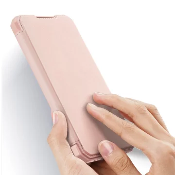 DUX DUCIS Skin X Holster Cover mit Flip Cover für Samsung Galaxy A72 4G rosa