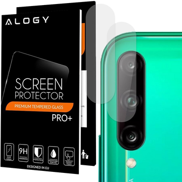 Gehärtetes Glas x2 Alogie auf der hinteren Linse für Huawei P40 Lite E