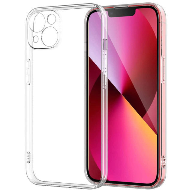 Armored case Alogy Hybrid Case with camera cover for Apple iPhone 13 Clear Glass