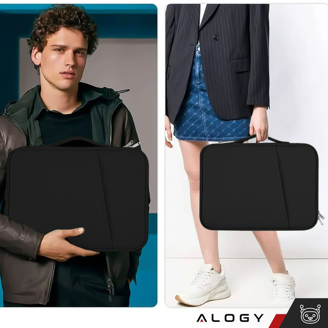 Bag Etui cover case for tablet 11 inch for tablets universal case Alogy Slide Black