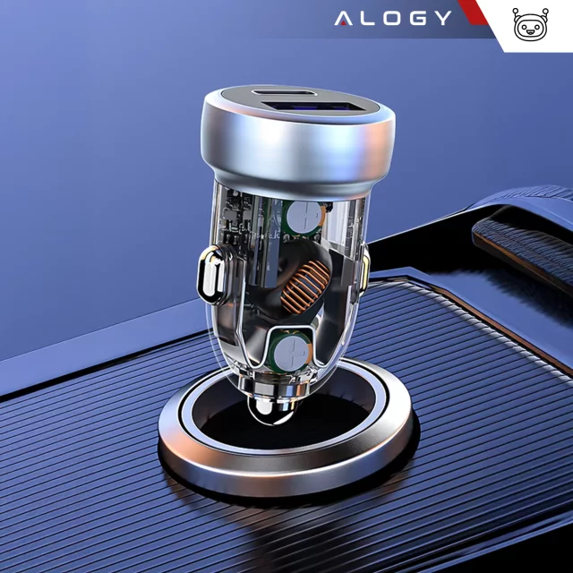 HUB splitter Alogy Adaptér pro počítačový notebook s USB-C na 3x USB-A 2.0 1x USB-A 3.0 šedý