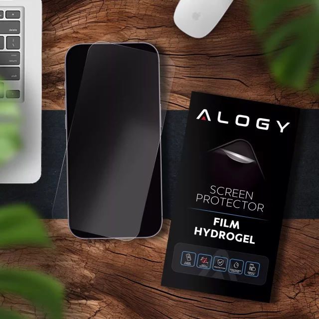 2x „MATTE“ Folie für Motorola Moto G54 / G54 Power 5G Hydrogel Alogy HydroSkin Matte Pro™ Display für „FINGERPRINT FREE“ Hülle
