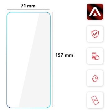 Szkło hartowane 9H Alogy Screen Protector PRO+ na ekran do Xiaomi Poco X5/ Pro/ Redmi Note 12/ Pro/ Pro+ Plus 5G