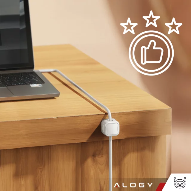 HUB splitter Alogy Adaptér pro počítačový notebook s USB-C na 3x USB-A 2.0 1x USB-A 3.0 šedý