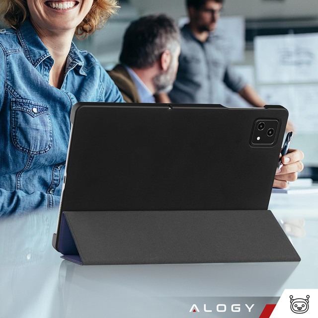Pouzdro pro T-Mobile T Tablet 5G 10,36" pouzdro na tablet Alogy Book Cover Case Navy Blue