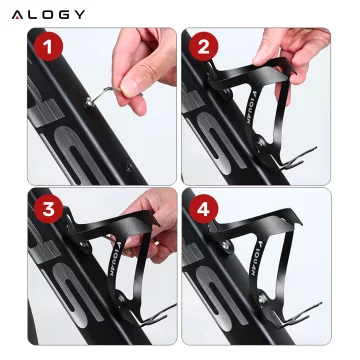 Bottle cage drink water bottle bicycle holder for bicycle bottle universal Black