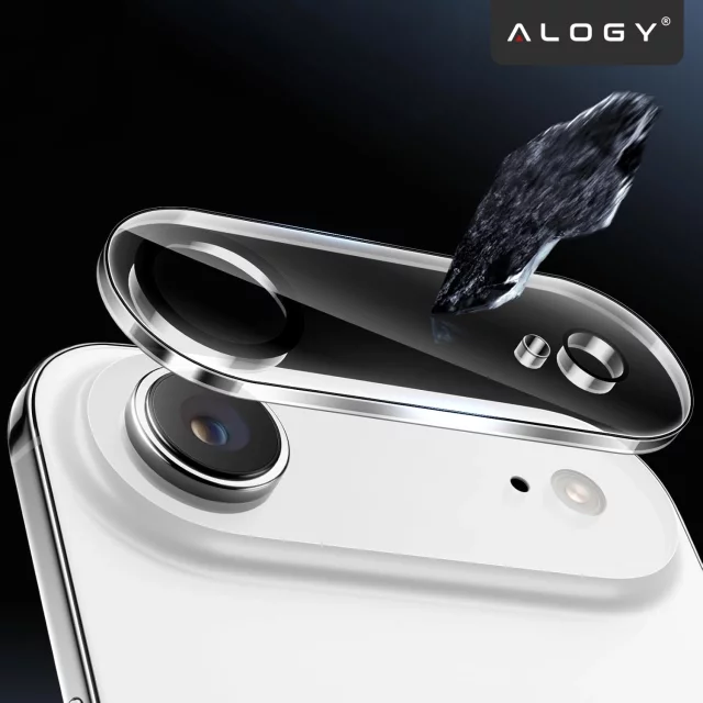 2x Kameralinsenglas für Apple iPhone 16 Pro / 16 Pro Max Alogy Lens Protector Pro Transparent