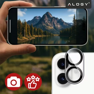 Pouzdro na iPhone 14 Pro Mag Safe Matt Case Cover matné Alogy Ring obrněné pouzdro na telefon černé