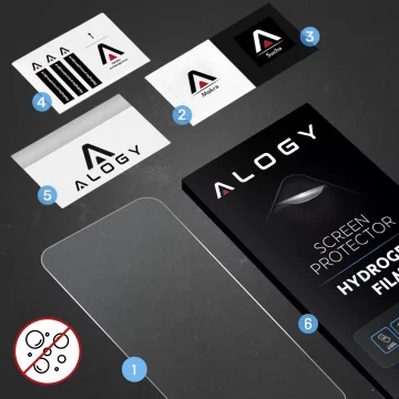 2x "MATTE" foil for iPhone 15 Pro Max Hydrogel Alogy for the screen for the "NO FINGERPRINT" case