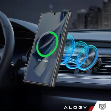 Hülle für Apple iPhone 16 Pro Max Alogy Anti-Shock Hybrid Case für MagSafe Transparent