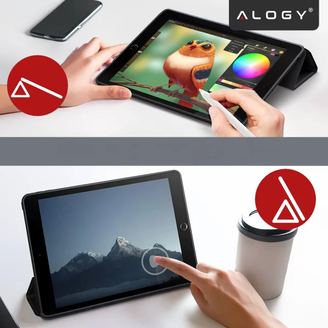 Case for Apple iPad 9.7 2017 / 2018 Smart Case Black