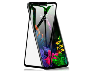 Gehärtetes Glas Alogy Vollbild für LG G8 Black
