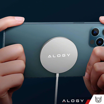 Alogy kabelloses Ladegerät für MagSafe 20W für iPhone 12/13/14 / PRO / MAX / MINI Weiß