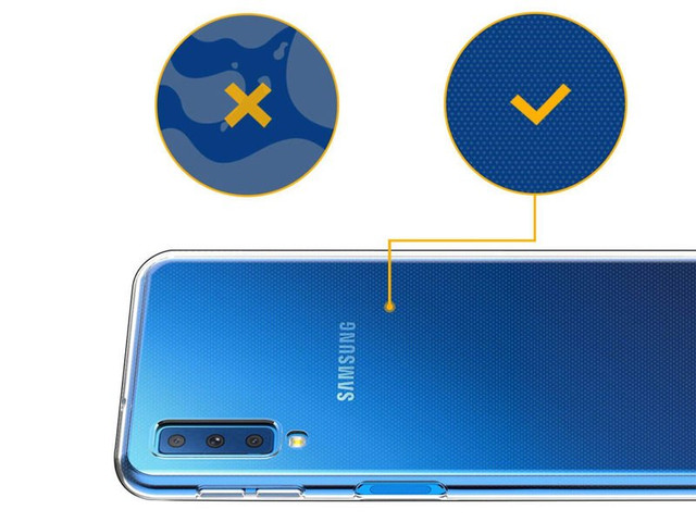 Alogy silicone case case for Samsung Galaxy A7 2018 A750 transparent