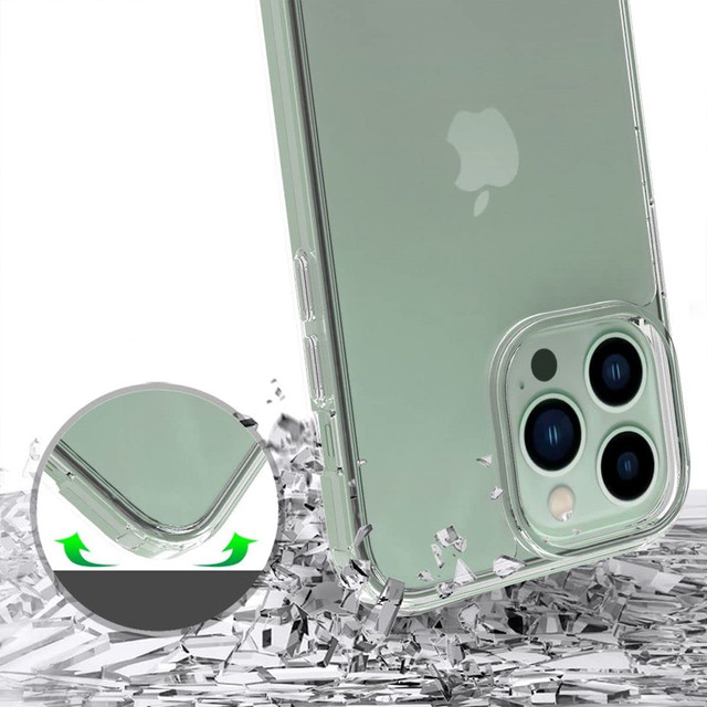 Protective case Alogy Hybrid Case for Apple iPhone 14 Pro Max Transparent