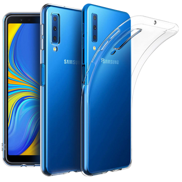 Alogy silikonové pouzdro kryt pouzdro pro Samsung Galaxy A7 2018 A750 transparentní