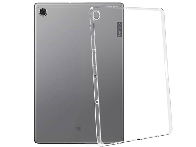 Silicone case cover case for Lenovo M10 Plus TB-X606 transparent