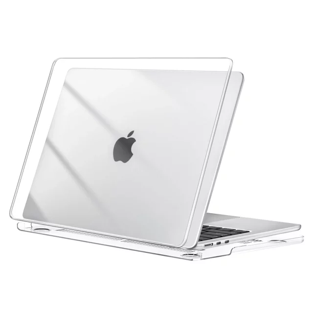Pevné pouzdro Etui Alogy pro Apple Macbook Air 13 2022 M2 A2681 13,6" Przezroczyste