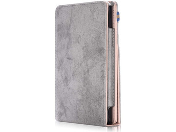 Kožené pouzdro Alogy Slim pro Kindle Paperwhite 4 2018/2019 šedé sklo
