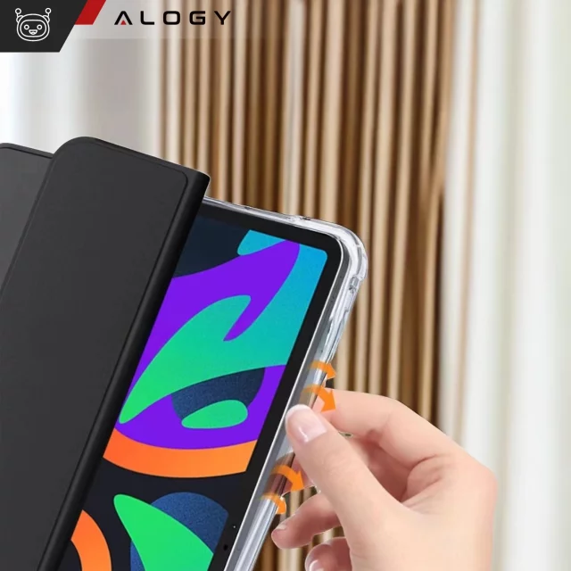 Pouzdro na iPhone 14 Pro Mag Safe Matt Case Cover matné Alogy Ring obrněné pouzdro na telefon černé