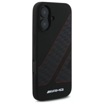 Mercedes-AMG Checkered Flag MagSafe Hardcase do iPhone 16 6,1″ – Czarny