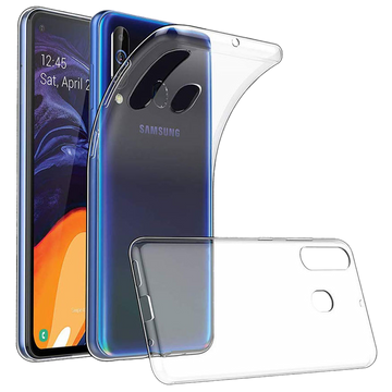 Alogy Silikonhülle Hülle für Samsung Galaxy A60 / M40 transparent