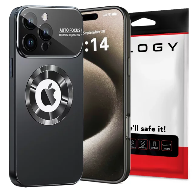 Apple iPhone 16 Pro Case Alogy MagSafe LuxeShield™ Case with Lens Protection for MagSafe Graphite Black