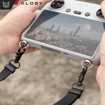Alogy Neck Strap Hand Arm for DJI Mini Pro Air Drone Controller Gray