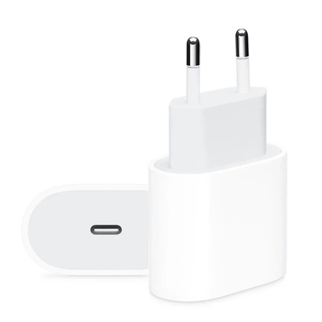 Alogy Wandladegerät Schnelles USB-C PD 20 W Lightning-Kabel 1 m weißes Gehäuse