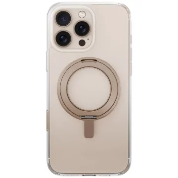 Etui UNIQ Swivix 360 Rotating Kickstand Gold für iPhone 16 Pro Max