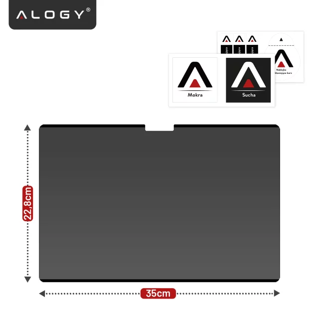 Laptop Sleeve, MacBook Air Pro 13.3" Alogy Hard Foam Bag Protective Case for 13-14" Laptops Black