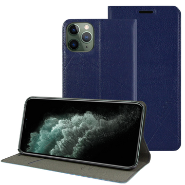Flip Case Wallet Alogy Leather Case pro Apple iPhone 11 Pro Navy Blue