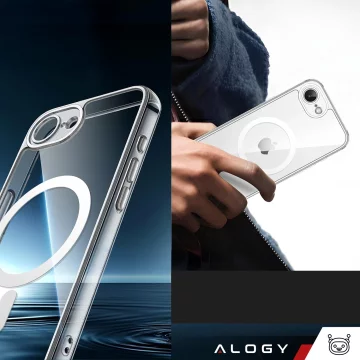 Apple iPhone 16 Pro Max Case Alogy Anti-Shock Hybrid Case for MagSafe Clear