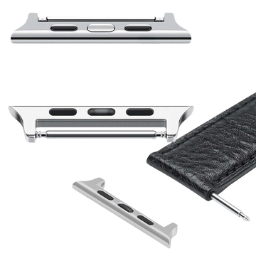 Alogy Band Clasp Adapter for Apple Watch 38/40/41mm Silver