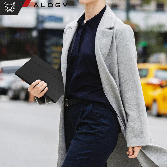 Case for Samsung Galaxy Tab A9 2023 8.7" X110 / X115 Tablet Cover Case Alogy Book Cover Black