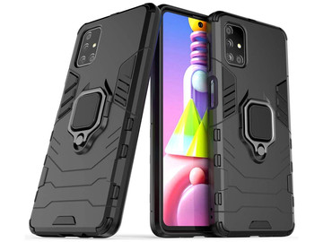 Etui Alogy Stand Ring Armor do Samsung Galaxy M51 czarne